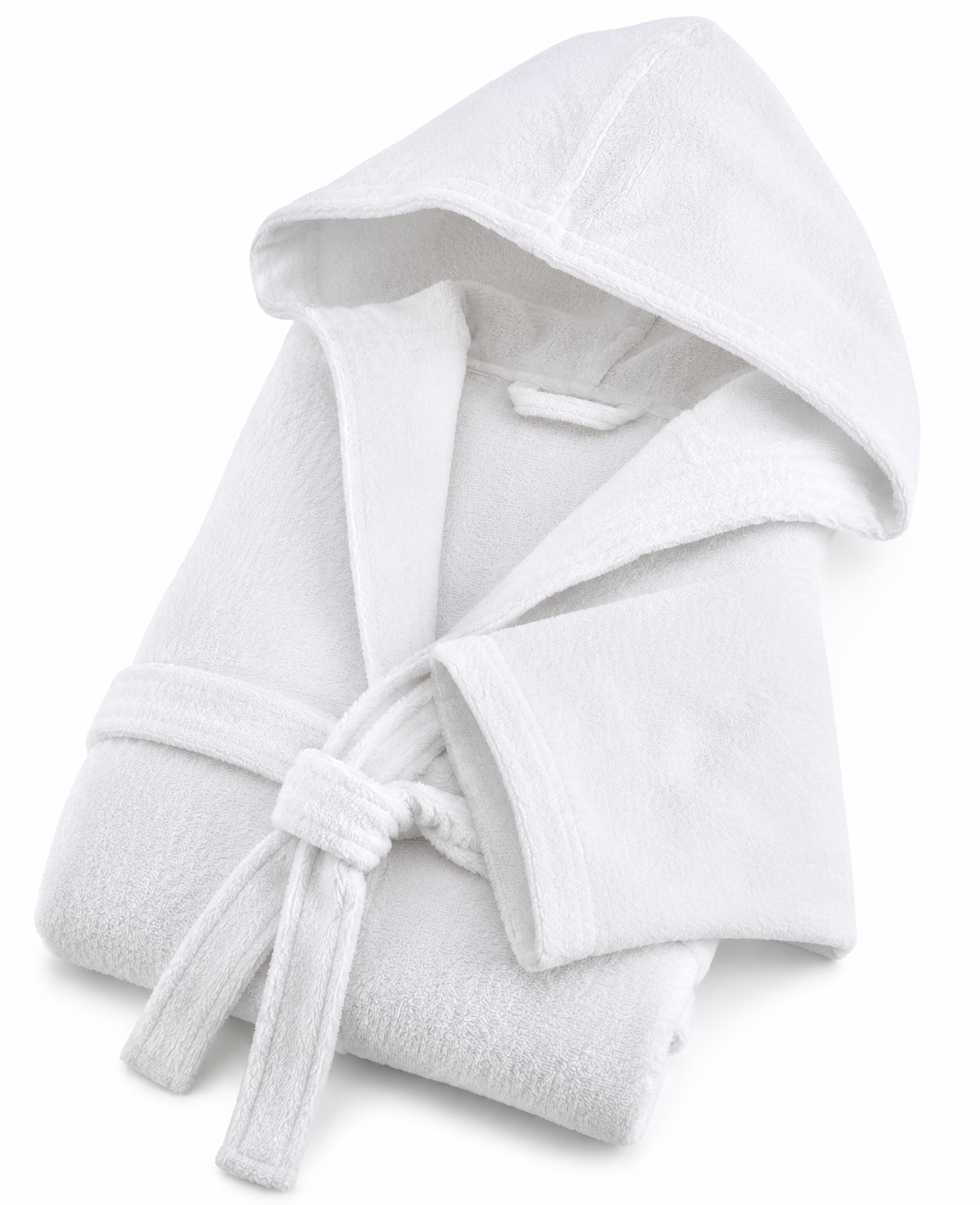 HOTEL HOODED BATHROBE
