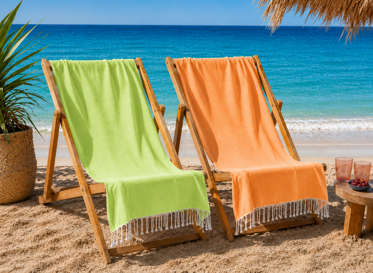 TELO IN COTONE PISCINA SPA / MARE, ART. CLUB