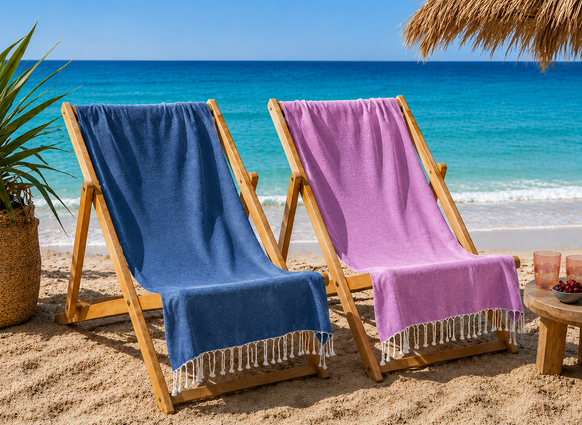 TELO IN COTONE PISCINA SPA / MARE, ART. CLUB
