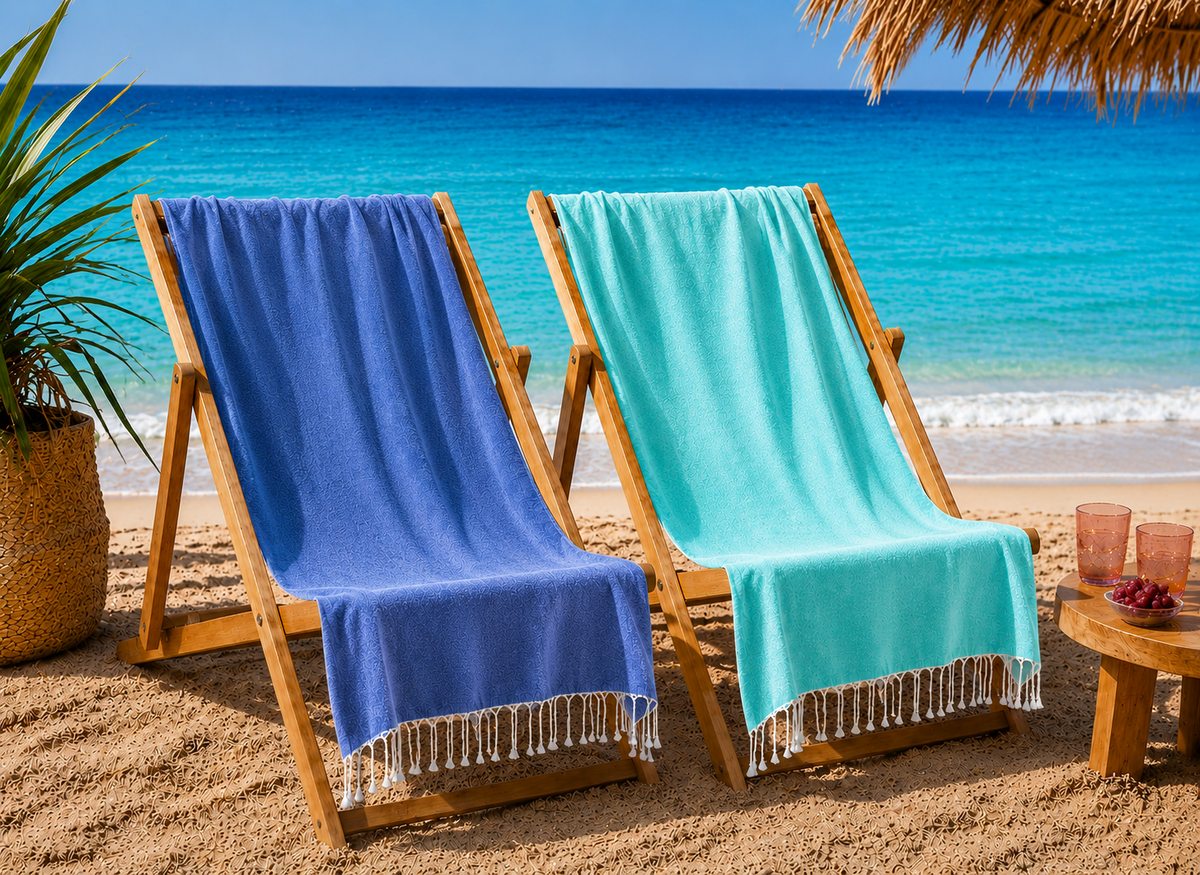 TELO IN COTONE PISCINA SPA / MARE, ART. CLUB