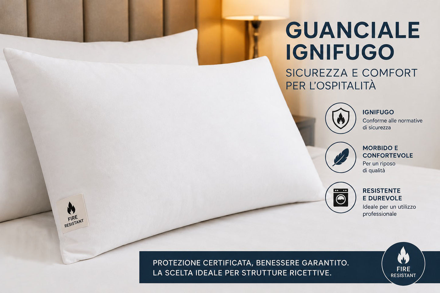 GUANCIALE ART. ENEA  IGNIFUGO NO FIRE